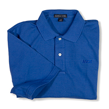 Ladies Cobalt Blue S/S Polo Shirt